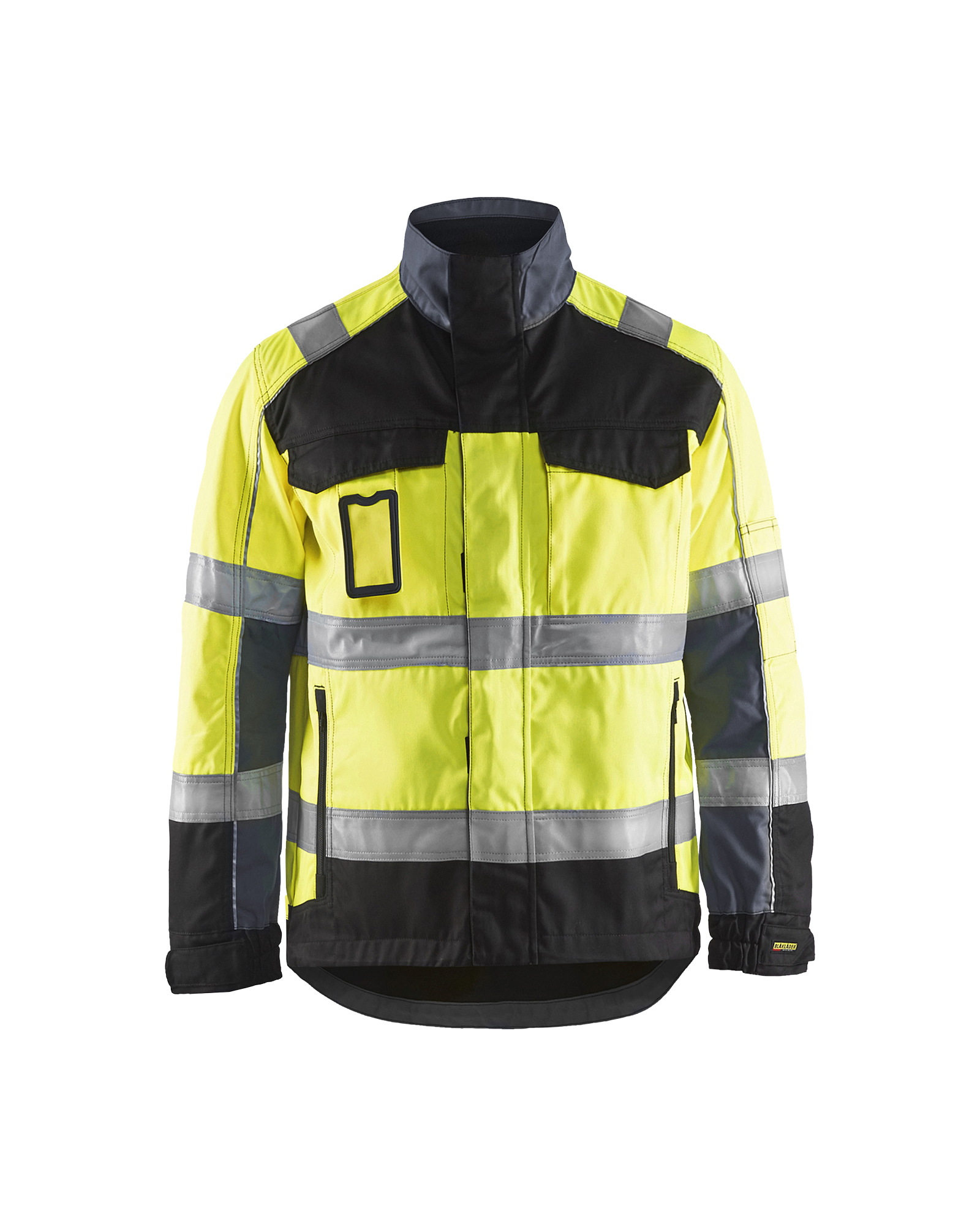 Jack. Ongevoerd High Vis Blåkläder