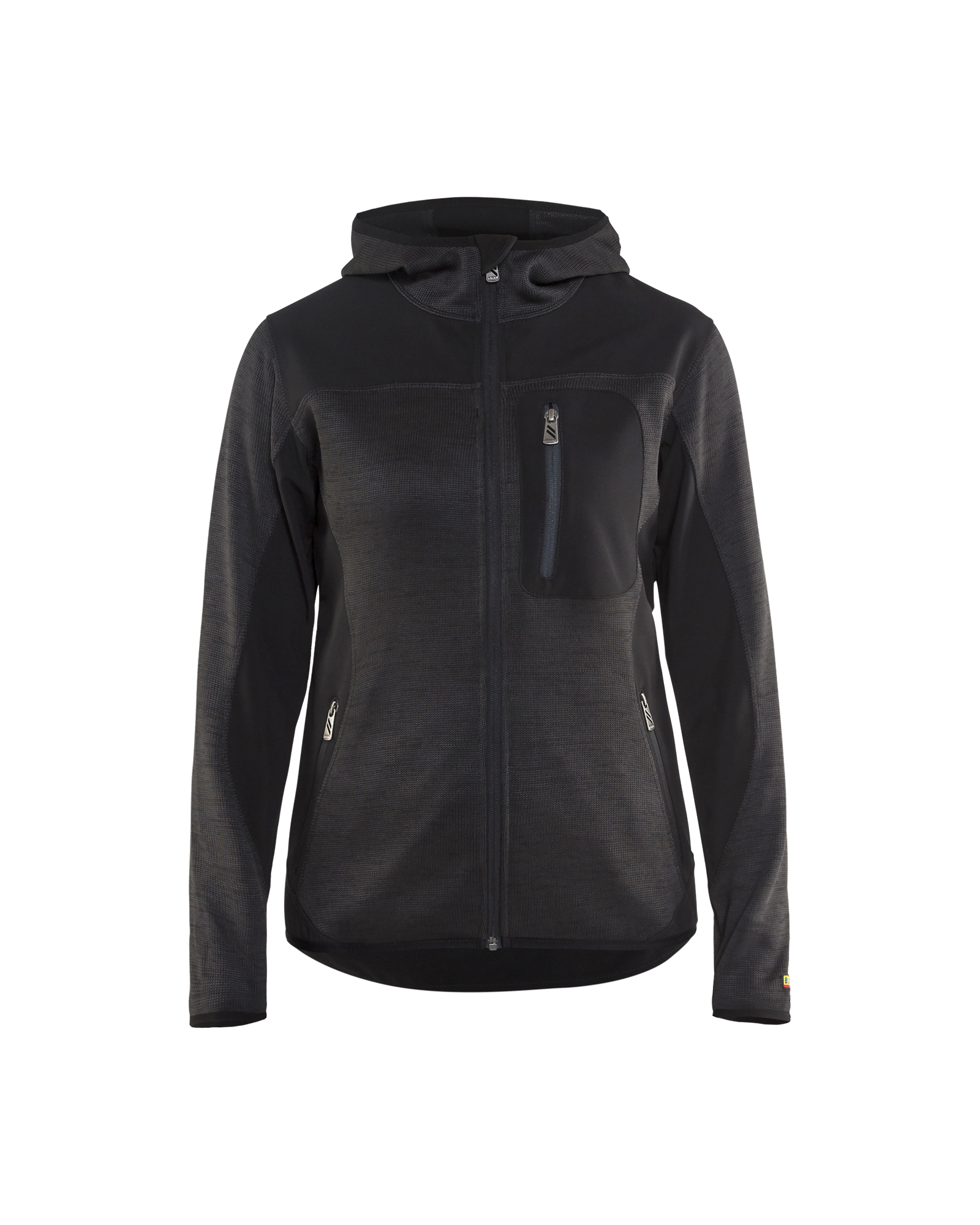 Dames gebreid vest met softshell Blåkläder